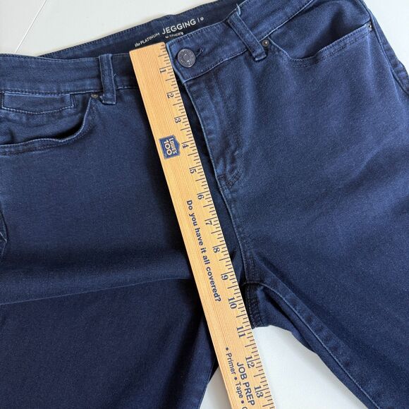 Chico's Women's The Platinum Jegging Jeans Dark Blue Size 4 (Chico's 0) - Picture 8 of 11